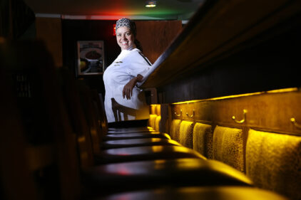 Miss Jaguar - Janaina Rueda - Chef and owner of Dona Onça Restaurant - for The Best of Restaurants magazine