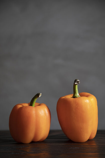 Peppers - Two peppers on the table