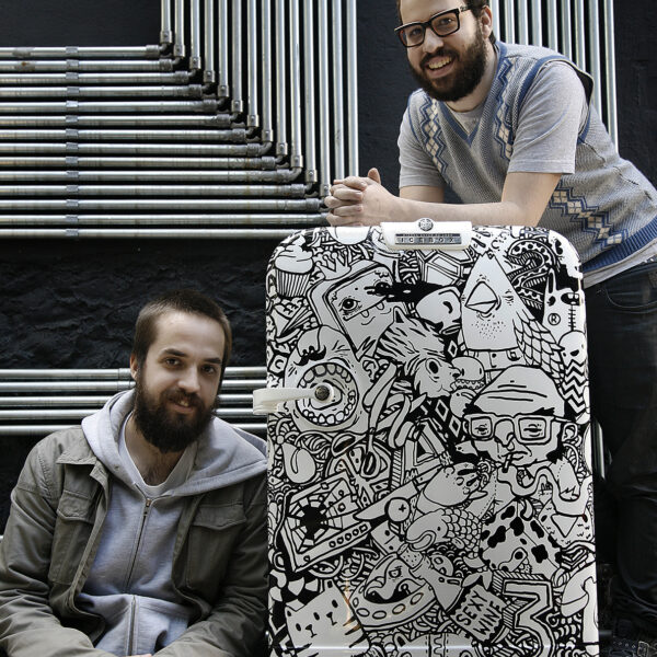 The Artists - Mulheres Barbadas aka Bearded Ladies are Henrique Lima and Julio Zukerman - for sãopaulo Magazine