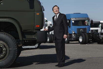 The Fantastic Fabric of Trucks - Lineu Takayama - HR Director of MAN Latin America - for Exame magazine
